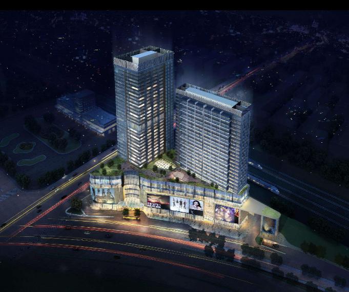 莊士中心城空調(diào)、冷卻塔及熱風幕系統(tǒng)施工工程